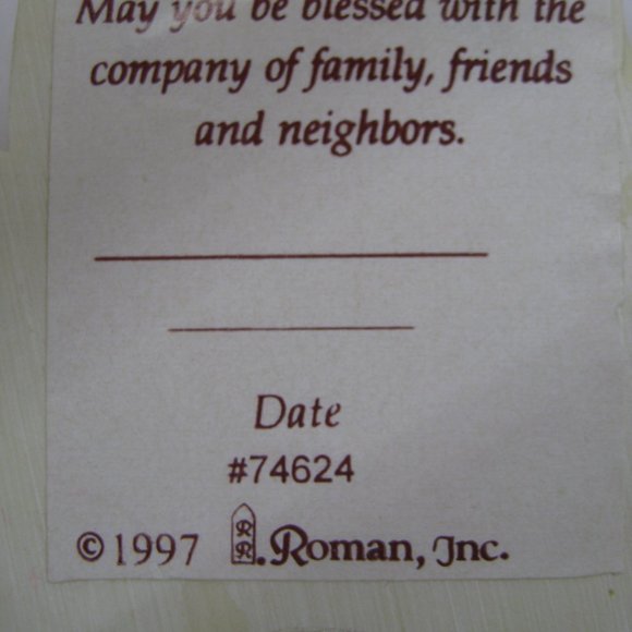 Vtg The Teapot Ornament Now & Forever Christmas Traditions From Roman Inc 1997 - Picture 3 of 10